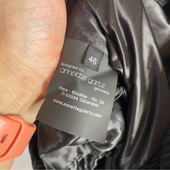 Annette Gortz Black Corduroy Sal Jacket - Picture 6 of 14